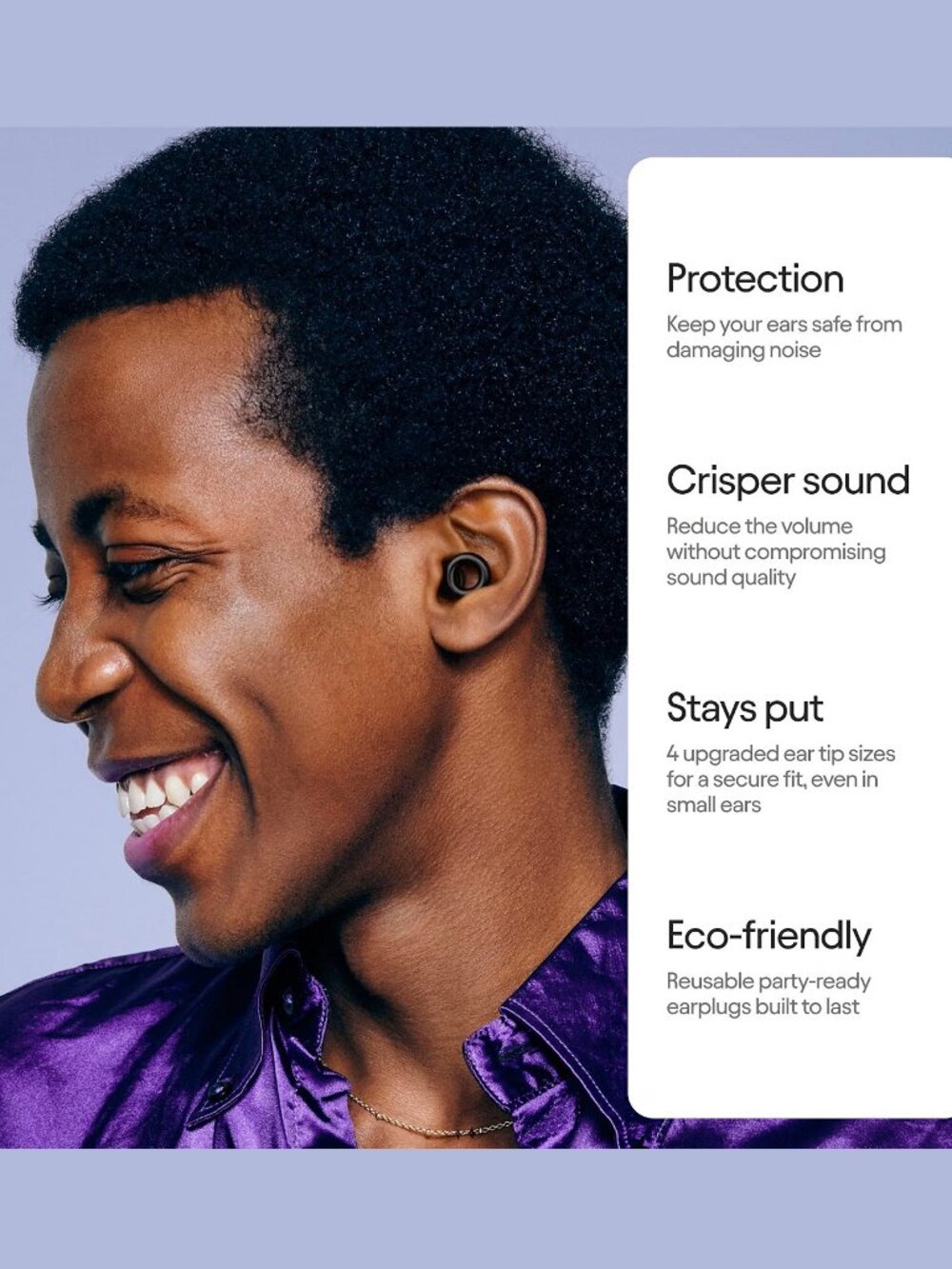 LOOP Experience 2 EAR PLUGS - Stylish Certified Hearing Protection - NEW IN BOX! - Picture 3 of 13